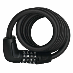 ABUS Fahrradschloss Spiralkabelschloss Tresor 6512/180/12 Black