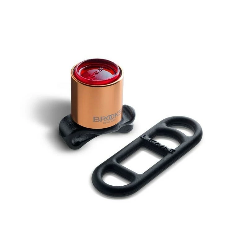 Brooks Femto Rücklicht, Copper Mit Brooks Logo 3 Brooks Femto Rücklicht, Copper Mit Brooks Logo