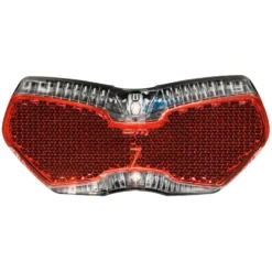 Busch & Müller Busch + Müller Rücklicht Batterie, TOPLIGHT View Permanent, 50/80mm, 321BS, He8