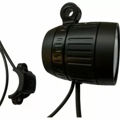 Busch & Müller Busch + Müller Scheinwerfer E-Bike, IQ-XM 120/170 Lux, DC 9-48V, 16W, ALU Schwarz, Solo, Hängend 168VU35, Oem