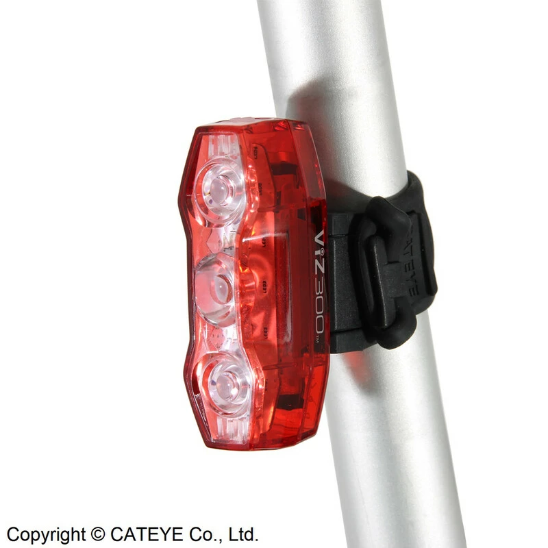 Cat Eye Cateye Rücklicht, ViZ300, 3 LEDs 3 Cat Eye Cateye Rücklicht, ViZ300, 3 LEDs