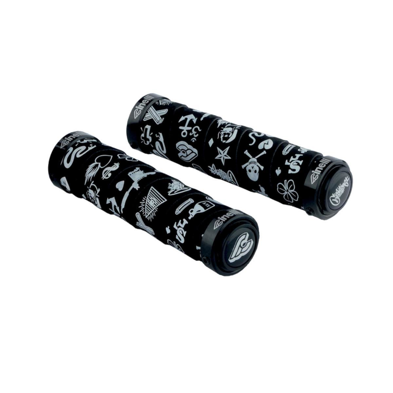 Cinelli Fahrradlenkergriffe Mike Giant Art Grips 3 Cinelli Fahrradlenkergriffe Mike Giant Art Grips