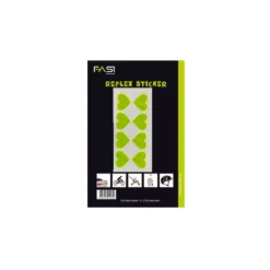 Fasi Reflektierende Herz Selbstklebend Gelb