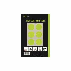 Fasi Reflektierende Kreise 3cm Selbstklebend Gelb