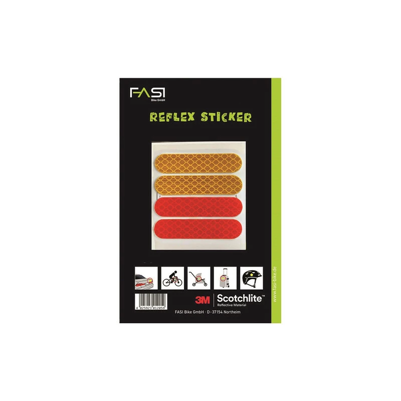 Fasi Reflektierende Selbstklebende Folie 3M Scotchlite Gelb/rot 3 Fasi Reflektierende Selbstklebende Folie 3M Scotchlite Gelb/rot