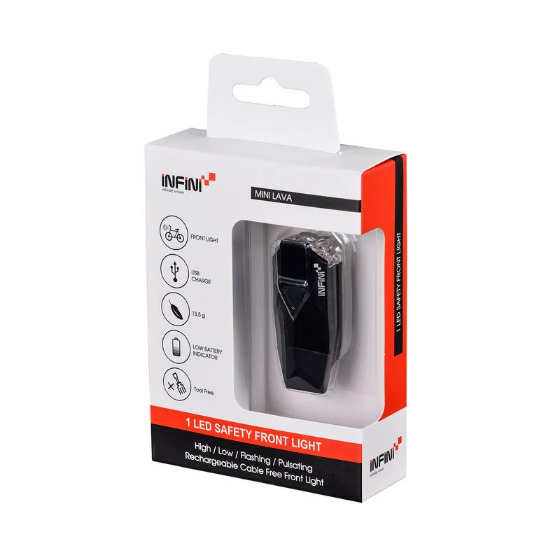 Infini Vorderlicht Mini Lava I-261W Schwarz 5 Infini Vorderlicht Mini Lava I-261W Schwarz – Bild 3