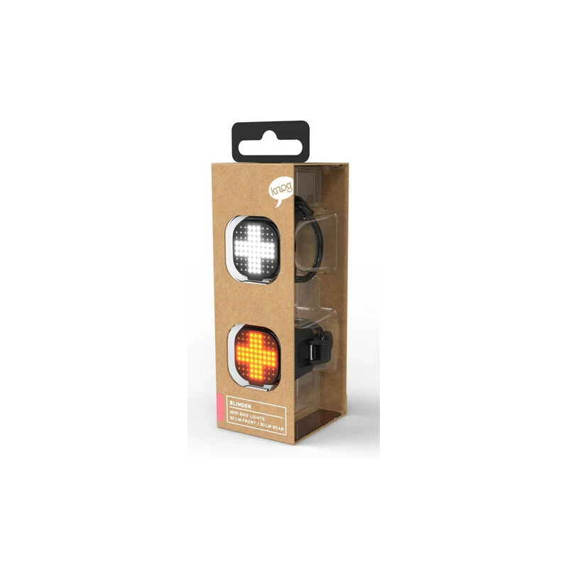 Knog Lichtset Blinder Mini Cross Black 3 Knog Lichtset Blinder Mini Cross Black