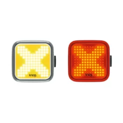 Knog Lichtset Blinder X Twin Pack Black