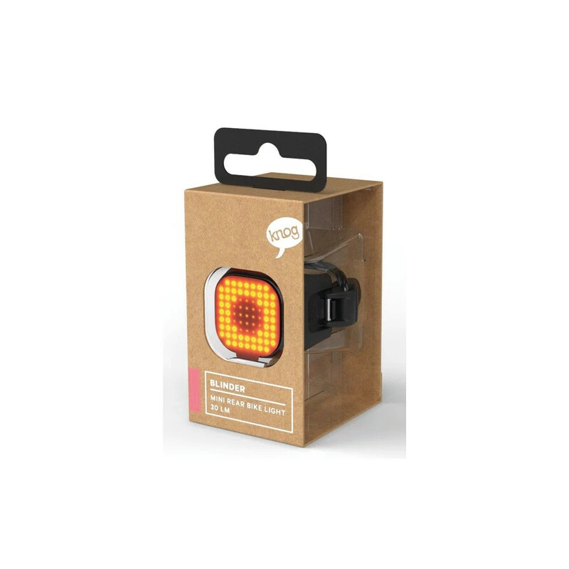 Knog Rücklicht Blinder Mini Square Black 4 Knog Rücklicht Blinder Mini Square Black – Bild 2