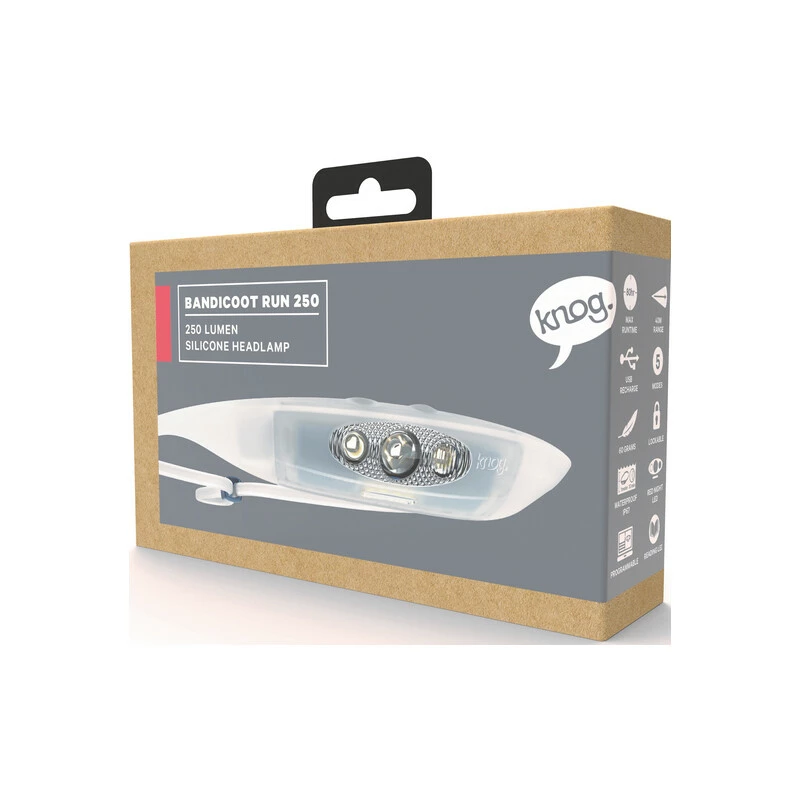 Knog Stirnlampe Bandicoot Run 250 Blue 4 Knog Stirnlampe Bandicoot Run 250 Blue – Bild 2