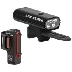 Lezyne Micro Pro 800XL / Strip Pair Black / Black