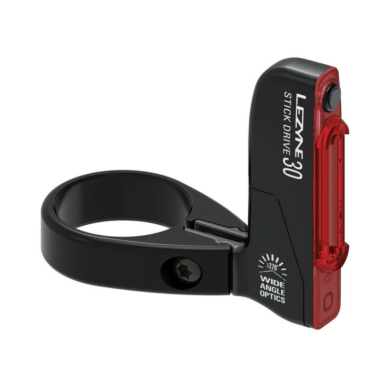 Lezyne Rücklicht Stick Drive Seat Clamp, Black 3 Lezyne Rücklicht Stick Drive Seat Clamp, Black