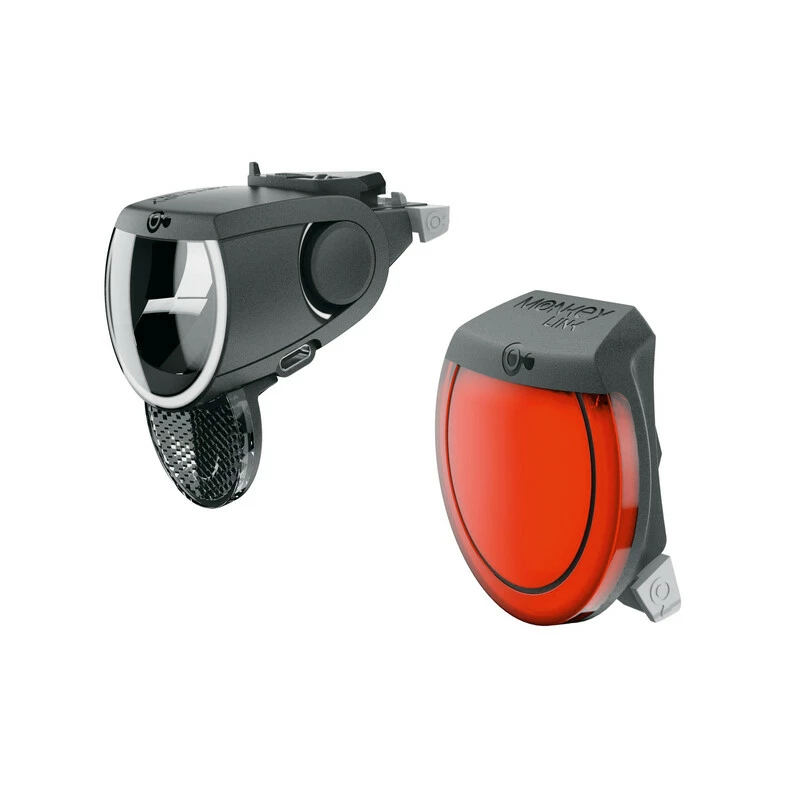 MonkeyLink Lichtset Skyelight Front Connect 150 Lux + Rear Connect 3 MonkeyLink Lichtset Skyelight Front Connect 150 Lux + Rear Connect