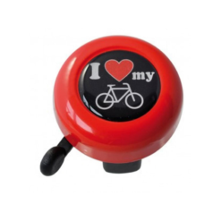 Reich Fahrrad Glocke / Klingel Motiv I Love My Bike