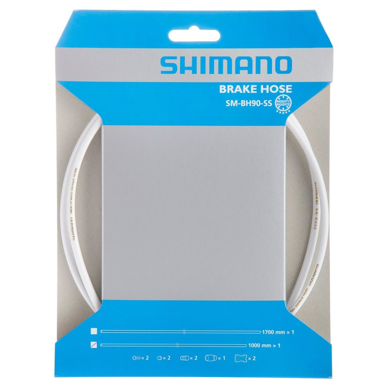 Shimano Deore Bremsleitung Weiß 3 Shimano Deore Bremsleitung Weiß