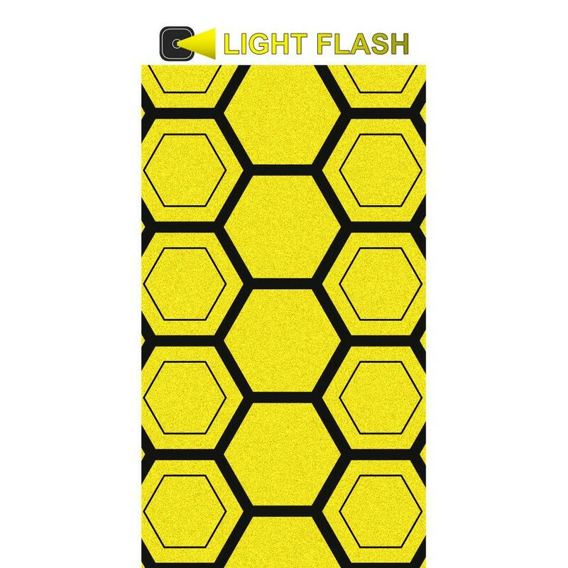 SHIOK! Reflektor Folienset Honeycomb Gelb 1 Bogen DIN A6 4 SHIOK! Reflektor Folienset Honeycomb Gelb 1 Bogen DIN A6 – Bild 2