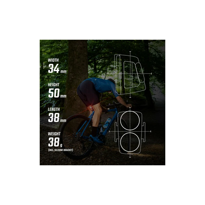 Sigma Rücklicht RL 150 Mit Bremslichtfunktion, 15600, Inklusive USB-Ladekabel, Clip Halterung 7 Sigma Rücklicht RL 150 Mit Bremslichtfunktion, 15600, Inklusive USB-Ladekabel, Clip Halterung – Bild 5