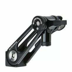 Supernova Airstream QR Halter, Schwarz Aus Eloxiertem Aluminium, Edelstahlschrauben