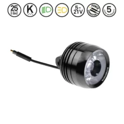 Supernova E-Bike Scheinwerfer MINI 2 LDM, Universal 5-21V Softstart