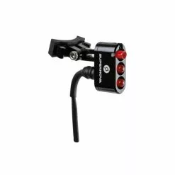 Supernova R&uuml;cklicht E3 Tail Light 2, Sattelst&uuml;tze, 12V, Schwarz Sattelst&uuml;tze-Montage, Aluminium