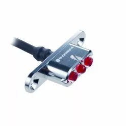 Supernova Rücklicht LED E3 Tail Light 2, 6V, Silber 50mm Befestigungslöcher