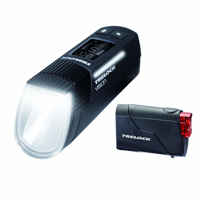 Trelock USB-Akku-Fahrradlampen Set 100 Lux LS 760 I-GO + LS 720 Reego 3 Trelock USB-Akku-Fahrradlampen Set 100 Lux LS 760 I-GO + LS 720 Reego