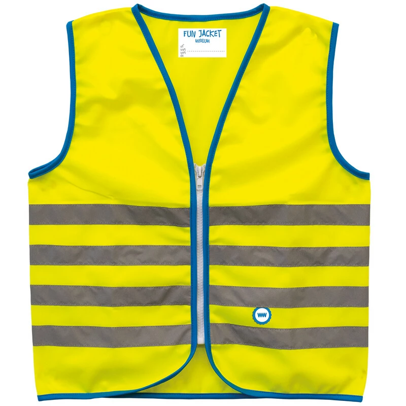 WOWOW Leuchtweste, FUN JACKET KIDS, GELB, M 3 WOWOW Leuchtweste, FUN JACKET KIDS, GELB, M