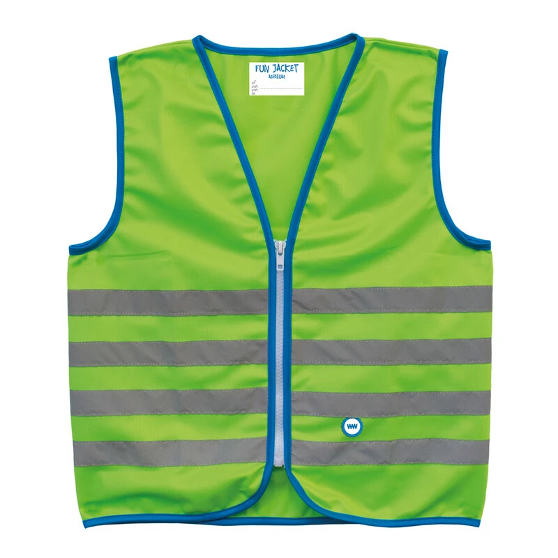 WOWOW Leuchtweste, FUN JACKET KIDS, GRÜN, S 3 WOWOW Leuchtweste, FUN JACKET KIDS, GRÜN, S
