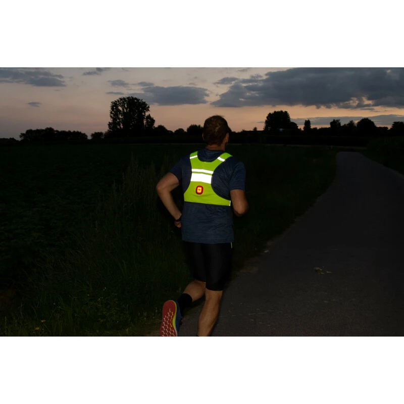 WOWOW Leuchtweste, NOVA Mit LED, Gelb, GELB, XL 4 WOWOW Leuchtweste, NOVA Mit LED, Gelb, GELB, XL – Bild 2