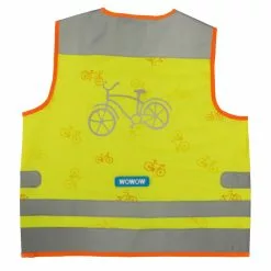 WOWOW Leuchtweste, NUTTY JACKET KIDS, GELB, M -Miche Verkäufe wowow leuchtweste nutty jacket kids gelb m2