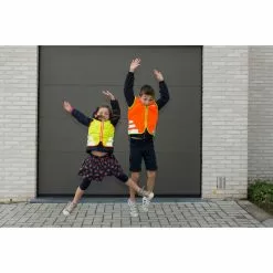 WOWOW Leuchtweste, NUTTY JACKET KIDS, GELB, M -Miche Verkäufe wowow leuchtweste nutty jacket kids gelb m3