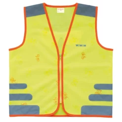 WOWOW Leuchtweste, NUTTY JACKET KIDS, GELB, S