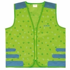 WOWOW Leuchtweste, NUTTY JACKET KIDS, GR&Uuml;N, XS