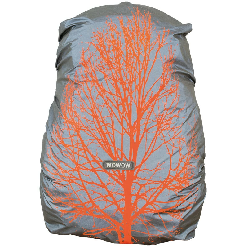 WOWOW Schutzhülle, BAG COVER CITYLAB, Oranger Fluoreszenzdruck 3 WOWOW Schutzhülle, BAG COVER CITYLAB, Oranger Fluoreszenzdruck