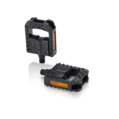 XLC Faltpedal PD-F01 Kunststoff, Schwarz, Reflektor